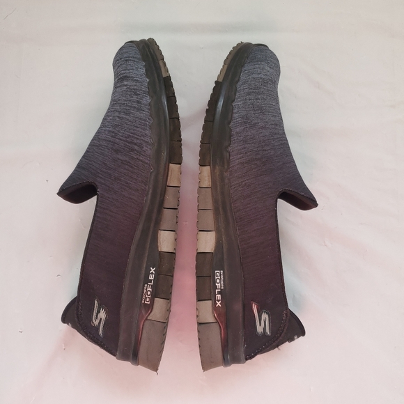 Skechers Goga Mat Technology Go Flex Walk Gray 6.5 - Picture 6 of 10